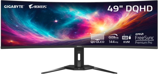 Gigabyte CO49DQ Ultrawide Curved AORUS 49-inch 1440p