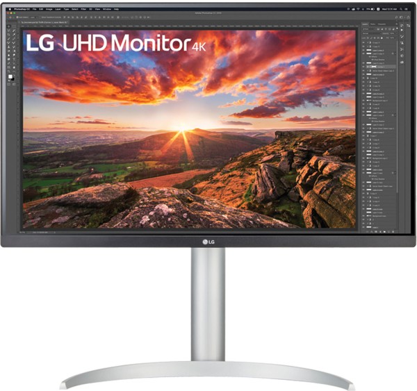 LG 27BP85UN-W HDR 27-inch 4K