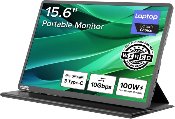 Plugable USB-C 15.6-inch Portable