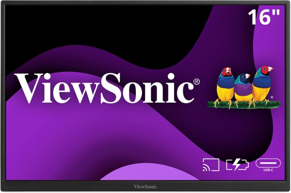 ViewSonic Full HD Battery VG1656N 16-inch Portable
