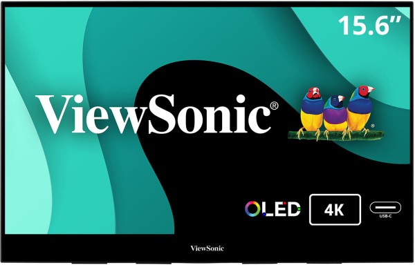 ViewSonic Portable VX1655-4K-OLED 15.6-inch 4K